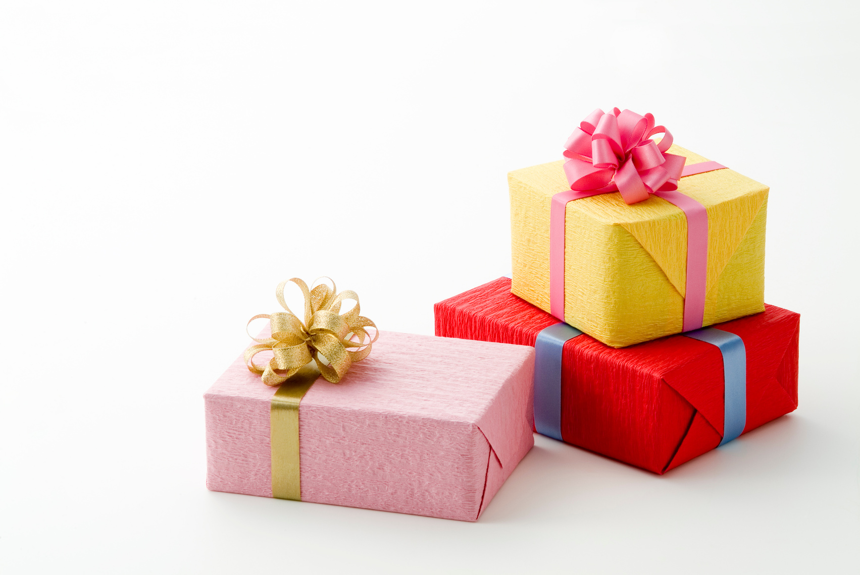 Gift wrapped presents